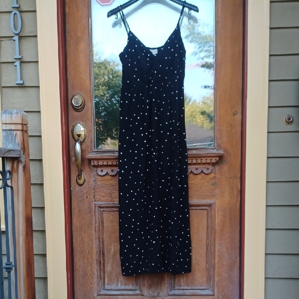 Saltwater LUXE Black and White Maxi Dress